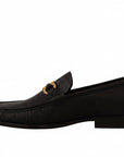 Salvatore Ferragamo Elegant Grandioso2 Leather Loafers - Black