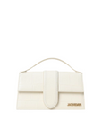 Jacquemus Ivory Cocco Le Grand Bambino Handbag
