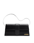 Jacquemus Black Leather Le Bambino Long