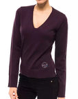 Montana Blu Wool Sweater - Deep Purple