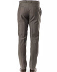 Uominitaliani Wool Suit Pants Slim Fit - Gray/Grey