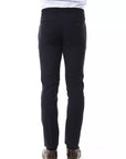 Uominitaliani Wool Suit Pants Super Slim Fit - Charcoal