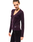 Montana Blu Wool Sweater - Deep Purple