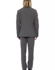 Billionaire Italian Couture Blazer & Pants 2-Piece Suit - Gray/Grey