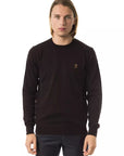 Uominitaliani Merino Wool Sweater - Deep Brown