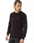 Uominitaliani Merino Wool Sweater - Deep Brown
