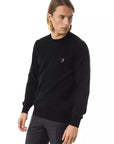 Uominitaliani Merino Wool Sweater - Black