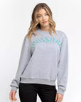 Trussardi Cotton Sweatshirt - Marle Gray/Grey - Made In Italy