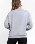 Trussardi Cotton Sweatshirt - Marle Gray/Grey - Made In Italy