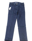 Jacob Cohen Folded Hem Chino-Jeans - Indigo Blue