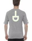 Tond Logo Cotton T-Shirt - Marle Gray/Grey - Made In Italy