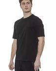 Tond Logo Cotton T-Shirt - Black - Made In Italy