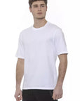 Tond Logo Cotton T-Shirt - White - Made In Italy