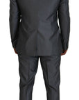 Dolce & Gabbana Sicilia Vest, Blazer & Pants 3 -Piece Suit - Gray/Grey