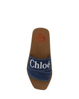 Chloé Denim Resort Flat Sandals