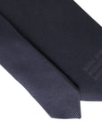 Dolce & Gabbana Solid Deep Blue Silk Slim Suit Tie