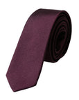 Dolce & Gabbana Silk Suit Tie - Burgundy
