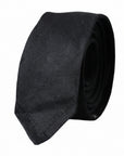 Dolce & Gabbana Jacquard Silk Tie - Black