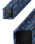 Dolce & Gabbana Geometric Pattern Silk Suit Tie