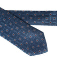 Dolce & Gabbana Geometric Pattern Silk Suit Tie