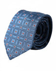 Dolce & Gabbana Geometric Pattern Silk Suit Tie