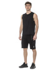 Tond Logo Cotton Tank Top - Black - Made In Italy