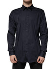 Dolce & Gabbana Black Collar Shirt