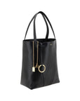 Chloé Spin Large Black Leather Tote & Shoulder Bag