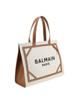 Balmain B-Army Medium Canvas Tote Bag