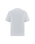 Brunello Cucinelli White Cotton T-Shirt