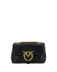 PINKO Love Mini Puff Leather Shoulder Bag