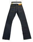 Nudie Jeans Indigo Blue Straight Leg Slight Flare Denim Jeans - Made In Italy