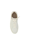 Chloé All White Leather Low Top Sneakers