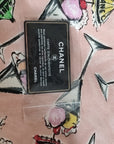 Chanel Pink Cruise Collection Parfait Canvas Printed Bag & Purse