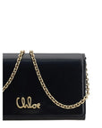 Chloé Leather Pochette With Chain Strap
