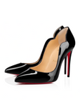 Christian Louboutin Leather Hot Chick Pumps 100