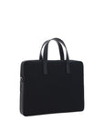 top handle shoulder slim briefcase bag