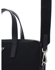 top handle shoulder slim briefcase bag