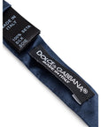 Dolce & Gabbana Silk Bow Tie - Azure Blue