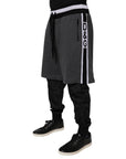 Dolce & Gabbana Layered Shorts-Jogger Pants