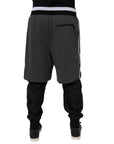 Dolce & Gabbana Layered Shorts-Jogger Pants