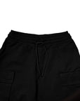 Dolce & Gabbana Black Cotton Cargo Jogger Pants