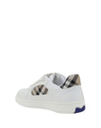 Burberry Leather Low Top Sneakers