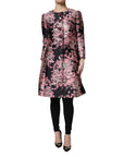 Dolce & Gabbana Floral Dress Coat