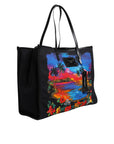 Dolce & Gabbana Island Print Shopper Tote Bag