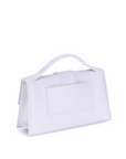 Jacquemus White Leather Le Grande Bambino Handbag