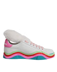 Dolce & Gabbana Colorblock Low Top Leather Sneakers