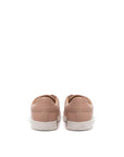 Bally Grained Leather Sneakers - Powder Pink/Black Stripe