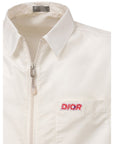 Dior Zip-Up Short Sleeve Shirt