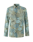Tom Ford Botanical Print Collar Shirt